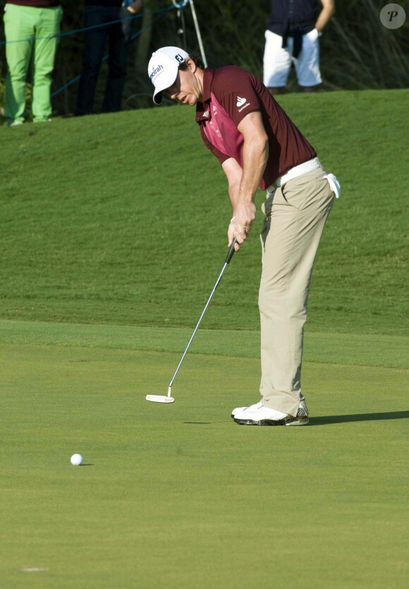 Rory McIlroy lors du Turkish Airlines World Golf Final au Golf Club d'Antalya à Antalya, en Turquie le 11 octobre 2012