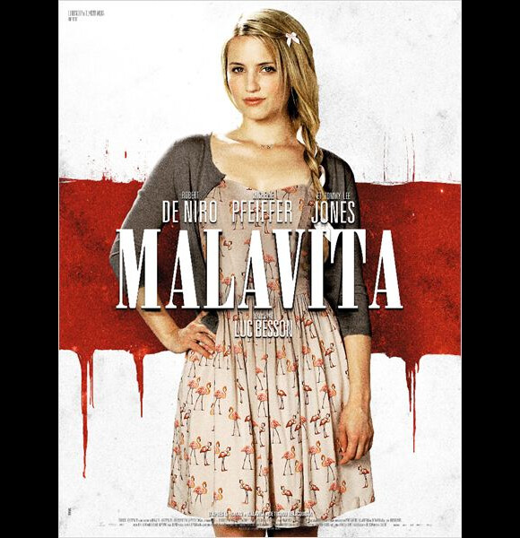 Affiche du film Malavita de Luc Besson, en salles le 23 octobre 2013