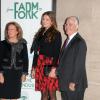 La princesse Madeleine de Suède, enceinte de son premier enfant, lors de l'ouverture du Green Summit de New York avec la campagne From Farm to Fork, le 23 octobre 2013.