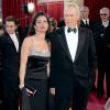 Clint Eastwood avec Dina lors des Oscars 2005