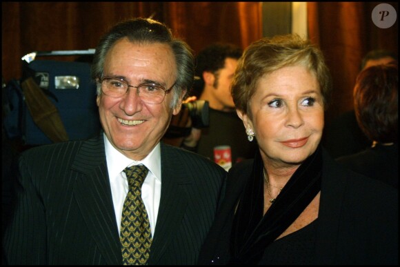 Manolo Escobar et Lina Morgan le 9 decembre 2003 à Madrid.