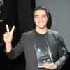 Ricardo (lauréat du Invictus awards 2013 ) lors de la soirée de l'Invictus Award organisée par Paco Rabanne au Palais de Tokyo, le 24 octobre 2013.