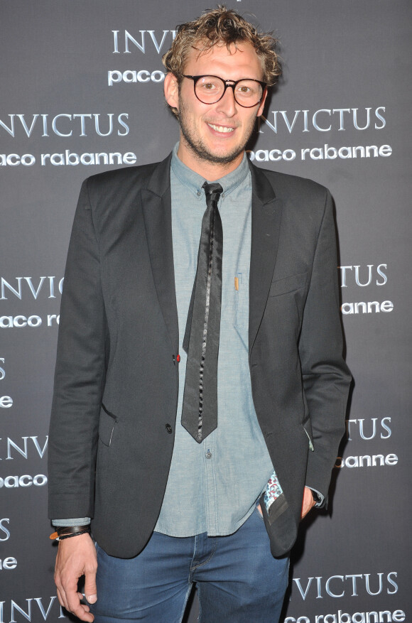 Amaury Leveaux lors de la soirée de l'Invictus Award organisée par Paco Rabanne au Palais de Tokyo, le 24 octobre 2013.