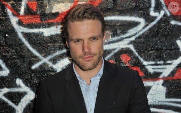 Nick Youngquest (rugbyman australien et égérie du parfum Invictus) lors de la soirée de l'Invictus Award organisée par Paco Rabanne au Palais de Tokyo, le 24 octobre 2013.