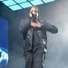 Jay Z sur la scène de Bercy, le 17 octobre 2013.