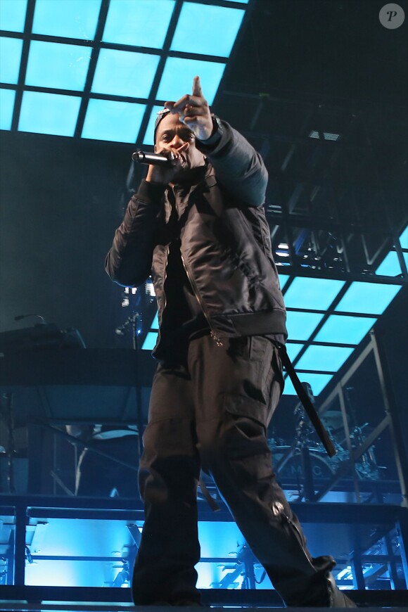Jay Z en concert à Bercy, le 17 octobre 2013.