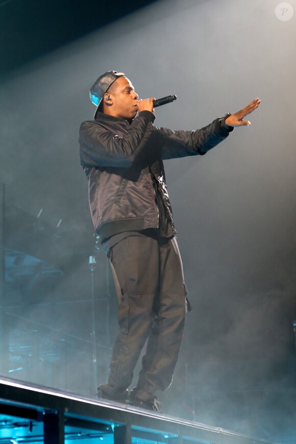 Jay Z en concert à Bercy, le 17 octobre 2013.