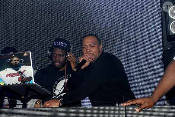 Exclusif - Timbaland au Club 79 à Paris, le 18 octobre 2013.