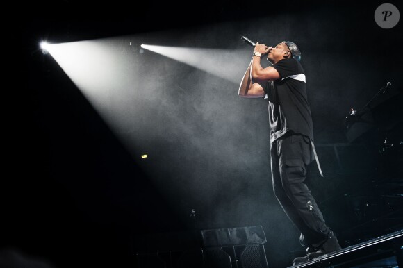 Jay Z en concert au Globe à Stockholm. Le 25 octobre 2013.