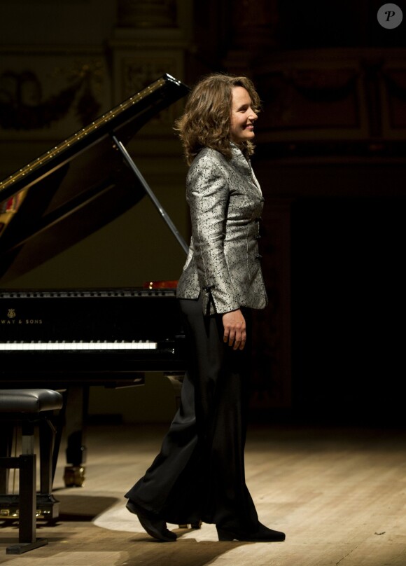 Hélène Grimaud à Dresde en Allemagne, le 1er juin 2012.