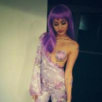 Miley Cyrus, un sein dehors pour Halloween : Hot comme la sulfureuse Lil Kim