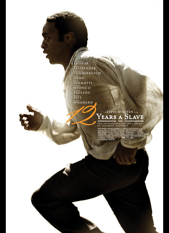 Affiche du film 12 Years A Slave.