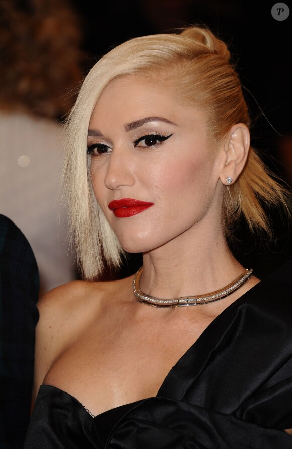 Le même maquillage que Gwen Stefani : on copie son trait d'eyeliner graphique