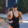 Eva Longoria fait son jogging à Los Angeles, le 5 novembre 2013.
