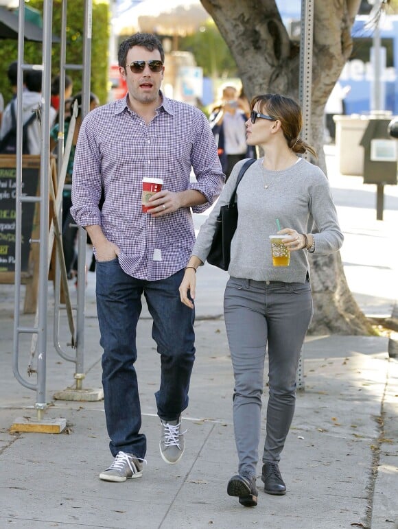 Ben Affleck et Jennifer Garner à Los Angeles, le 7 novembre 2013.