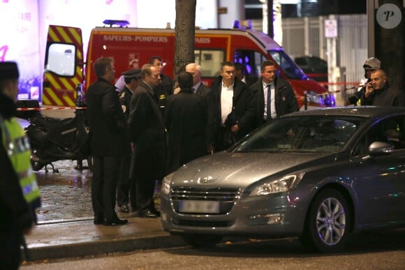 Manuel Valls était au Palais des Sports où une explosion s'est produite durant les répétitions du spectacle "1789, les amants de la Bastille", le 8 novembre 2013 à Paris