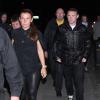 Wayne et Coleen Rooney lors d'un dîner à l'Australasia Bar & Restaurant de Manchester, le 7 novembre 2013 avant d'assister au concert de Jake Bugg