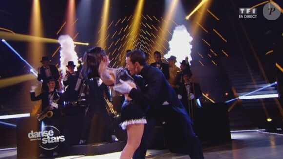 Alizée et Grégoire Lyonnet - Septième prime de "Danse avec les stars 4" sur TF1. Le 9 novembre 2013.
