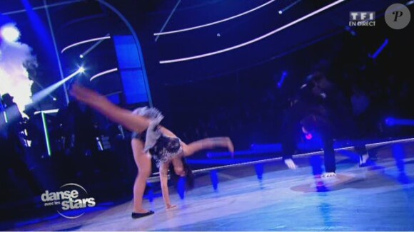 Alizée et Grégoire Lyonnet - Septième prime de "Danse avec les stars 4" sur TF1. Le 9 novembre 2013.