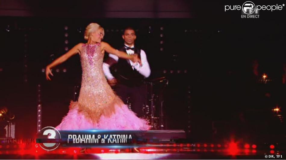 Brahim Zaibat et Katrina Patchett - Septième prime de &quot;Danse avec les stars 4&quot; sur TF1. Le 9 novembre 2013.