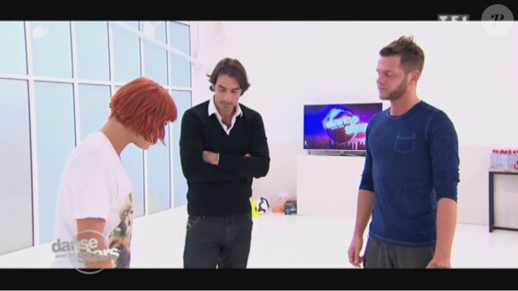 Keen'V et Fauve Hautot - Septième prime de "Danse avec les stars 4" sur TF1. Le 9 novembre 2013.