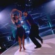 Laetitia Milot et Maxime Dereymez - Septième prime de "Danse avec les stars 4" sur TF1. Le 9 novembre 2013.