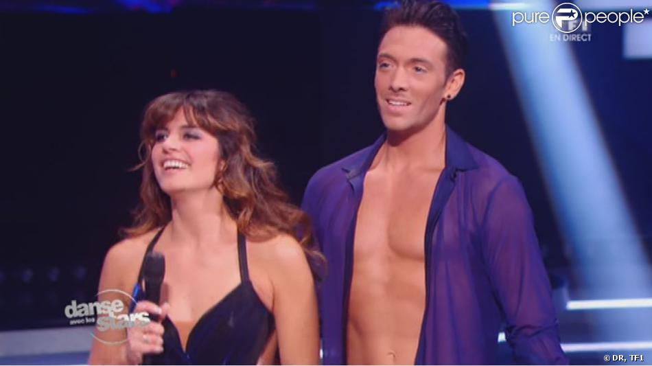Laetitia Milot et Maxime Dereymez - Septième prime de &quot;Danse avec les stars 4&quot; sur TF1. Le 9 novembre 2013.