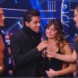 Laetitia Milot, Maxime Dereymez et Christophe Licata - Septième prime de "Danse avec les stars 4" sur TF1. Le 9 novembre 2013.