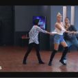 Brahim Zaibat, Katrina Patchett et Coralie - Septième prime de "Danse avec les stars 4" sur TF1. Le 9 novembre 2013.