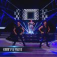 Keen'V, Fauve Hautot et Christian Millette - Septième prime de "Danse avec les stars 4" sur TF1. Le 9 novembre 2013