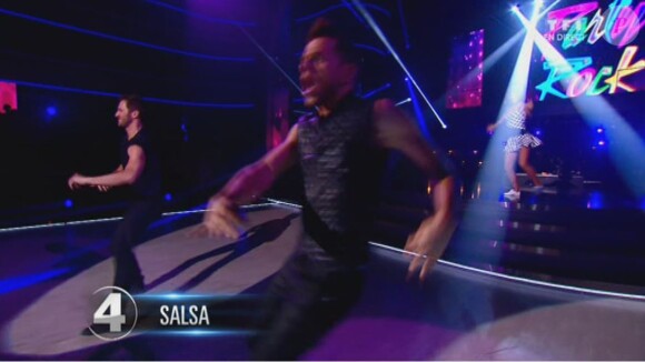 Keen'V, Fauve Hautot et Christian Millette - Septième prime de "Danse avec les stars 4" sur TF1. Le 9 novembre 2013