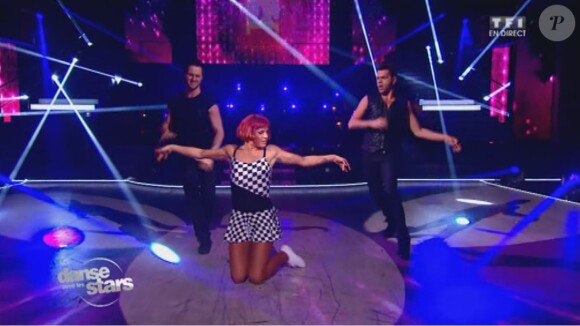 Keen'V, Fauve Hautot et Christian Millette - Septième prime de "Danse avec les stars 4" sur TF1. Le 9 novembre 2013