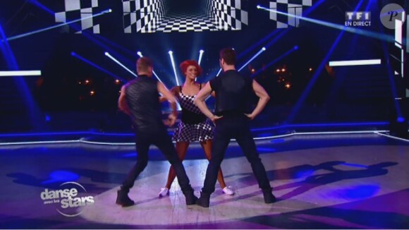 Keen'V, Fauve Hautot et Christian Millette - Septième prime de "Danse avec les stars 4" sur TF1. Le 9 novembre 2013