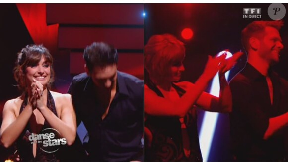 Keen'V et Laurent Ournac, épreuve du face-à-face - Septième prime de "Danse avec les stars 4" sur TF1. Le 9 novembre 2013.