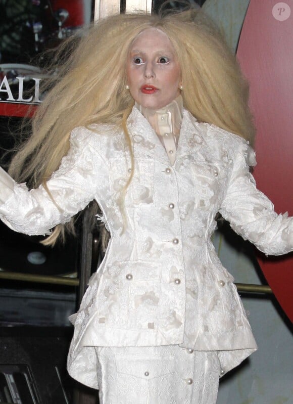 Lady Gaga à la 23 soirée Glamour Women of the Year, à New York, le 11 novembre 2013