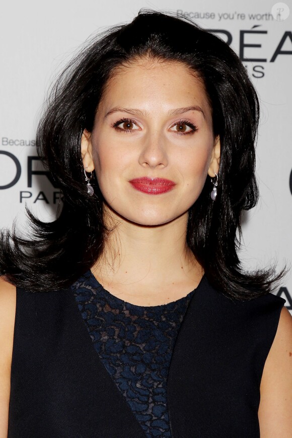 Hilaria Baldwin à la 23 soirée Glamour Women of the Year, à New York, le 11 novembre 2013