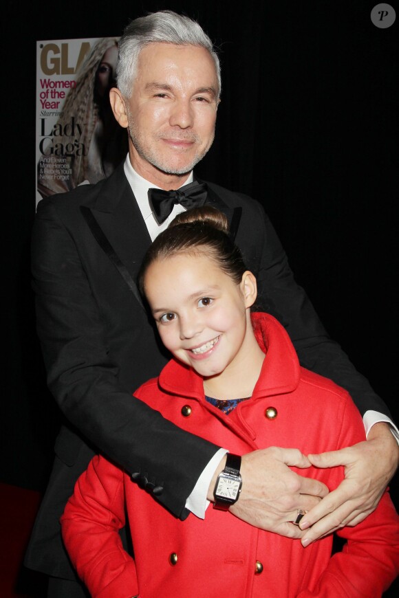 Baz Luhrmann et sa fille Lillian à la 23 soirée Glamour Women of the Year, à New York, le 11 novembre 2013