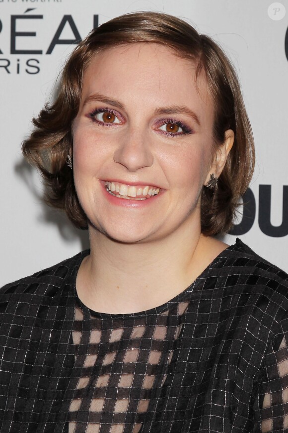 Lena Dunham à la 23 soirée Glamour Women of the Year, à New York, le 11 novembre 2013