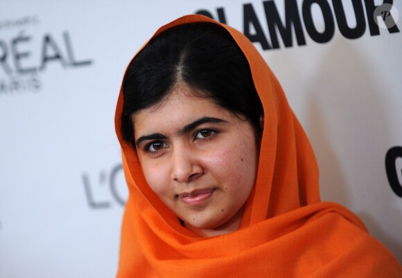Malala Yousafzai à la 23 soirée Glamour Women of the Year, à New York, le 11 novembre 2013