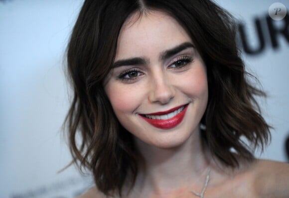 Lily Collins à la 23 soirée Glamour Women of the Year, à New York, le 11 novembre 2013
