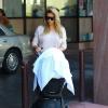 Kim Kardashian emmène sa fille North chez le pédiatre à Beverly Hills, le 10 octobre 2013.