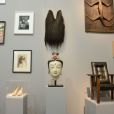 Vernissage de l'exposition "Living Rooms" de Robert Wilson au musée du Louvre à Paris, à partir du 13 novembre 2013.