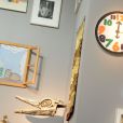 Vernissage de l'exposition "Living Rooms" de Robert Wilson au musée du Louvre à Paris, à partir du 13 novembre 2013.