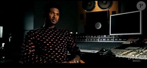 Usher dans la bande-annonce du Believe Movie.