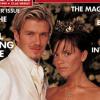 David et Victoria Beckham en couverture de OK! en 1999.