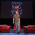 Stephen King présente son dernier livre, Docteur Sleep, au Grand Rex à Paris, le 16 novembre 2013.