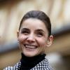 Clotilde Courau lors de la vente aux enchères des vins des Hospices de Beaune qu'elle présidait à Beaune le 17 Novembre 2013.