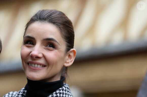 Clotilde Courau lors de la vente aux enchères des vins des Hospices de Beaune qu'elle présidait à Beaune le 17 Novembre 2013.