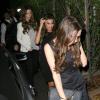 Victoria Beckham, Eva Longoria et Kate Beckinsale sortent du restaurant Cecconi à West Hollywood, le 15 mars 2012.