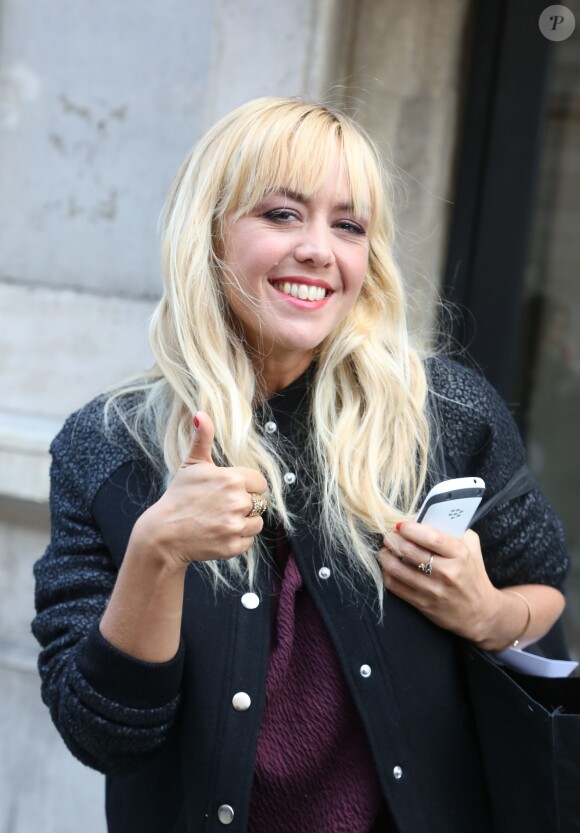 Enora Malagré à Paris, le 23 octobre 2013.